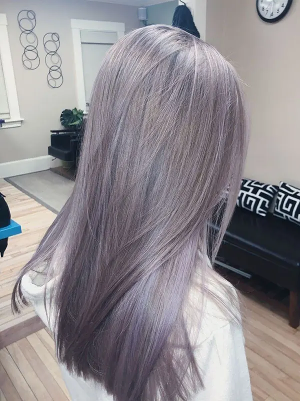 Gray lilac hair color 27