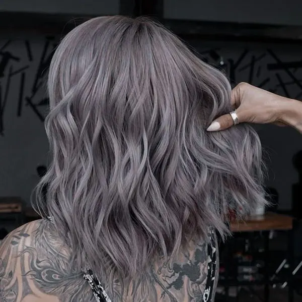Gray lilac hair color 30