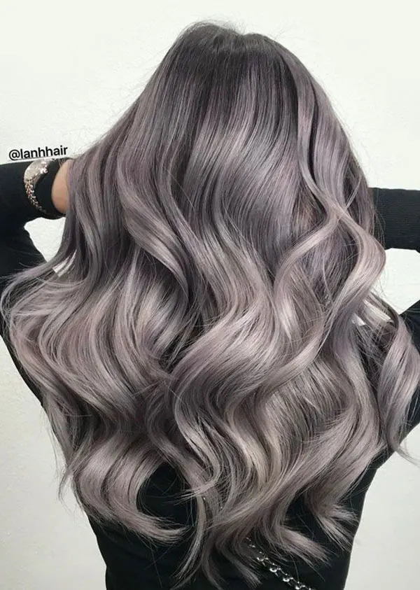 Gray lilac hair color 5