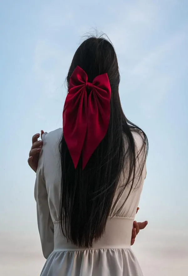 37 مدل مو با پاپیون کیوت | انتخاب بامزه برای مهمونی و قرار 😎 7 Hairstyle with a bow 2
