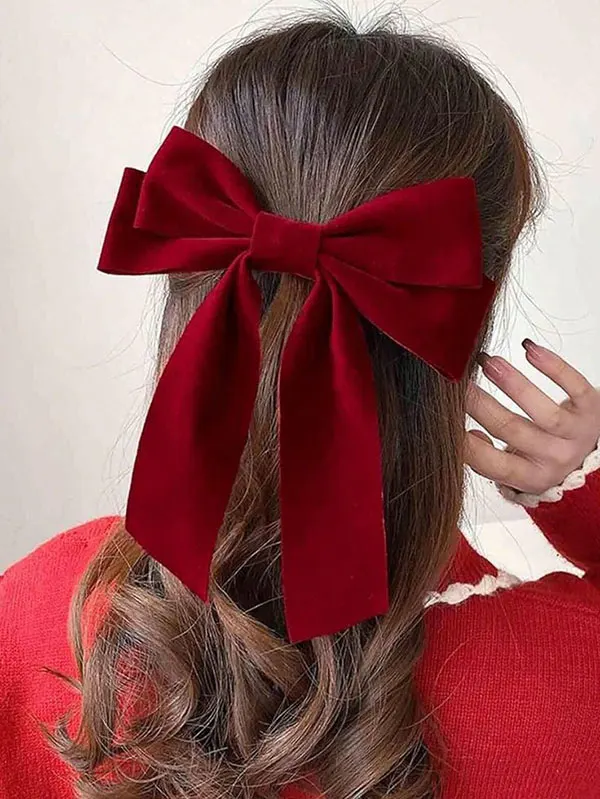 37 مدل مو با پاپیون کیوت | انتخاب بامزه برای مهمونی و قرار 😎 24 Hairstyle with a bow 20