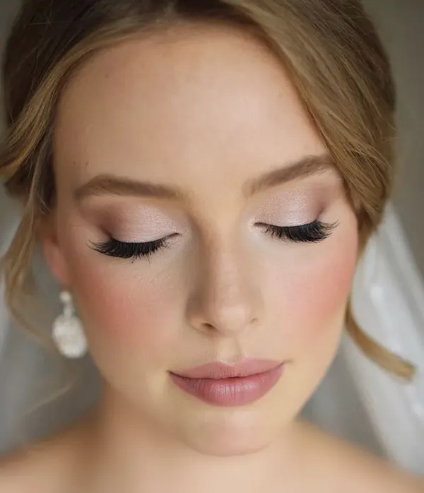 Light bridal makeup 13