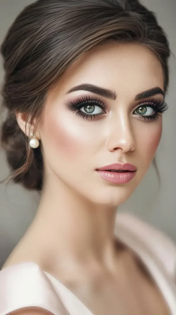 Light bridal makeup 17