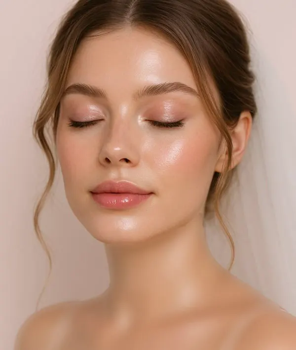 Light bridal makeup 20