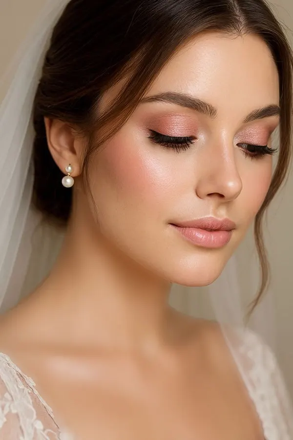 Light bridal makeup 24