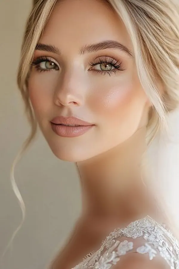 Light bridal makeup 5