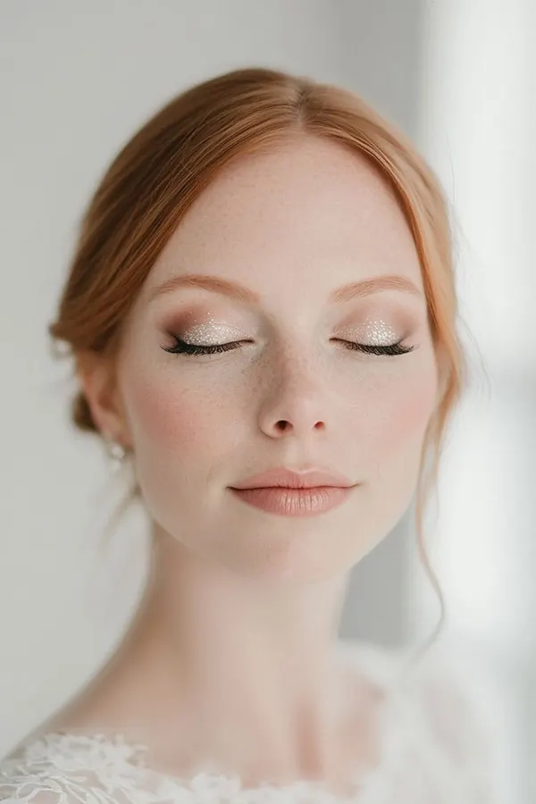 Light bridal makeup 9