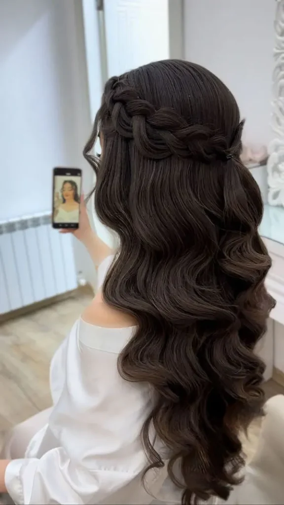 Long curly hairstyle 6