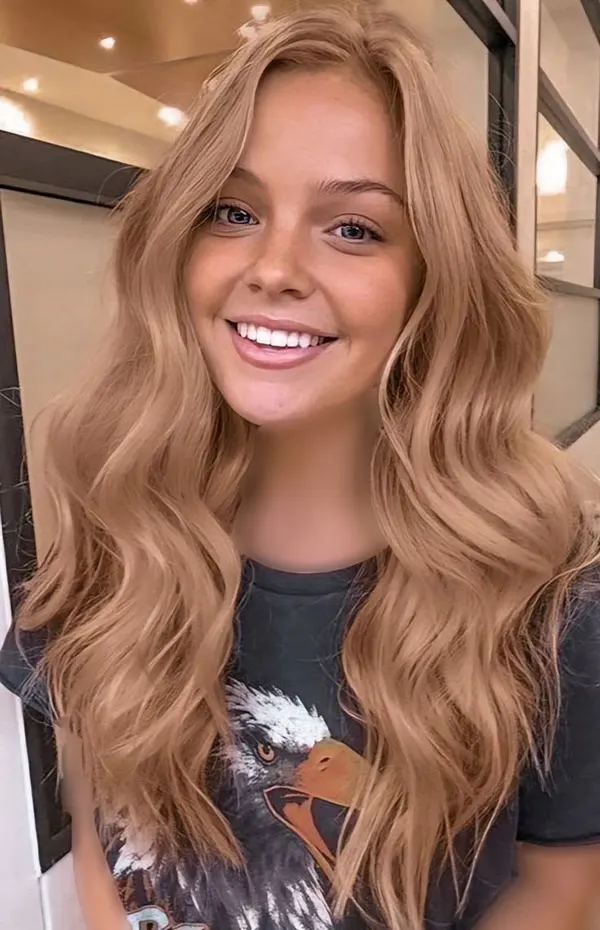 33 مدل رنگ مو شیر شکلاتی؛ وقتی موهات گرم، شیک و همیشه ترنده! 14 Milk chocolate hair color 10