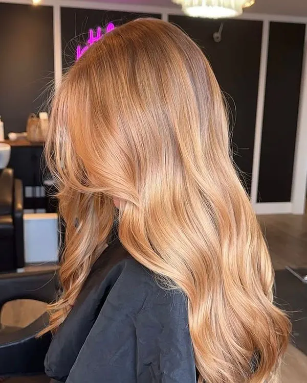 33 مدل رنگ مو شیر شکلاتی؛ وقتی موهات گرم، شیک و همیشه ترنده! 16 Milk chocolate hair color 18