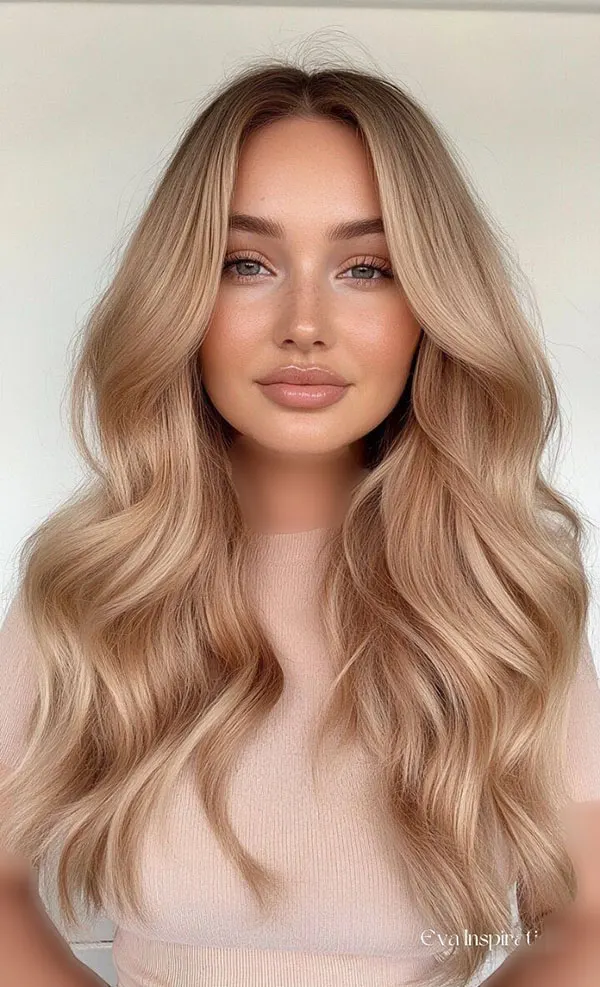 33 مدل رنگ مو شیر شکلاتی؛ وقتی موهات گرم، شیک و همیشه ترنده! 25 Milk chocolate hair color 21