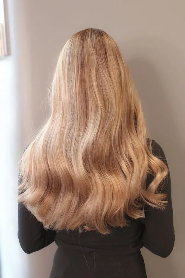 33 مدل رنگ مو شیر شکلاتی؛ وقتی موهات گرم، شیک و همیشه ترنده! 28 Milk chocolate hair color 24