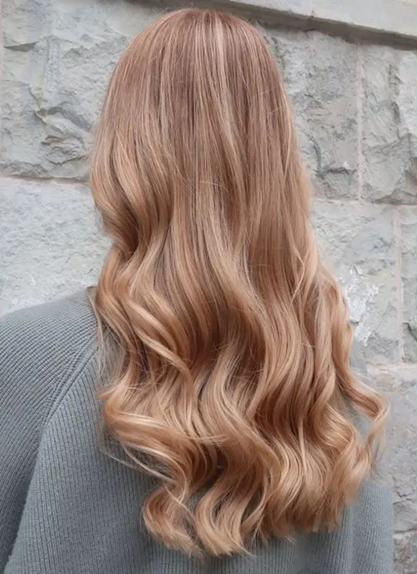 33 مدل رنگ مو شیر شکلاتی؛ وقتی موهات گرم، شیک و همیشه ترنده! 34 Milk chocolate hair color 32