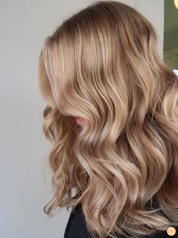 33 مدل رنگ مو شیر شکلاتی؛ وقتی موهات گرم، شیک و همیشه ترنده! 9 Milk chocolate hair color 5