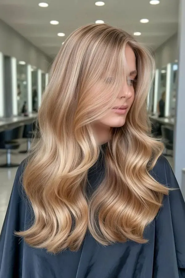 33 مدل رنگ مو شیر شکلاتی؛ وقتی موهات گرم، شیک و همیشه ترنده! 11 Milk chocolate hair color 7