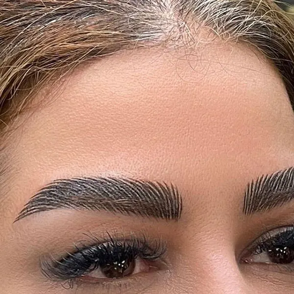 33 مدل ابرو فیبروز جدید؛ ترند تمیز و دخترونه برای چهرههای ظریف 5 New Fibrous Eyebrow Model 2