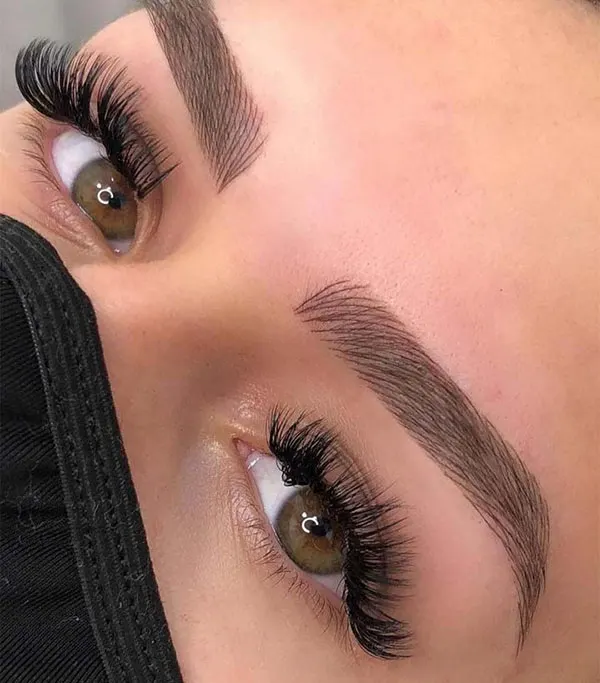 33 مدل ابرو فیبروز جدید؛ ترند تمیز و دخترونه برای چهرههای ظریف 29 New Fibrous Eyebrow Model 27