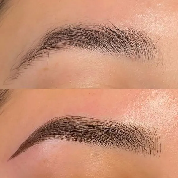 33 مدل ابرو فیبروز جدید؛ ترند تمیز و دخترونه برای چهرههای ظریف 7 New Fibrous Eyebrow Model 6