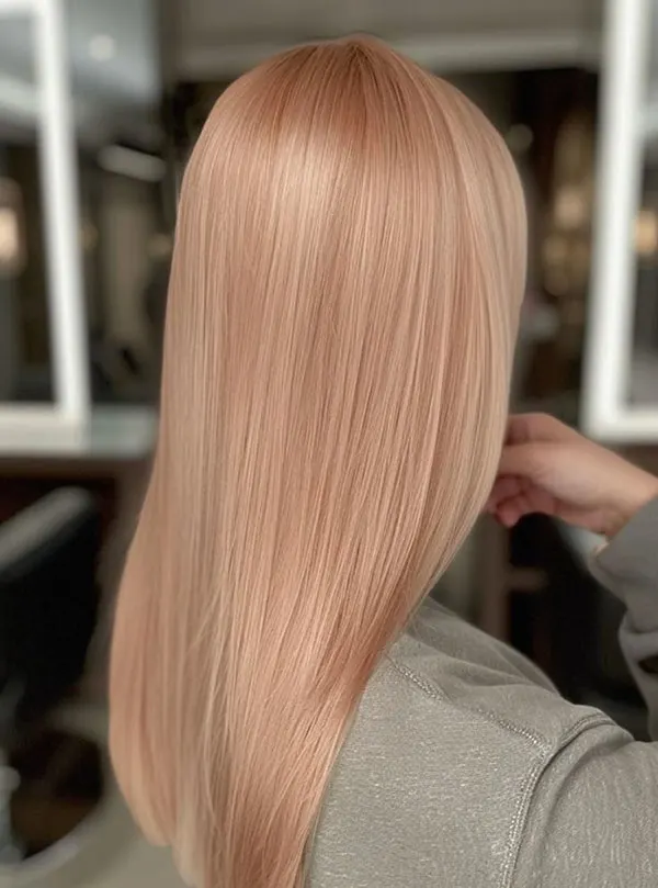 New light hair color 8