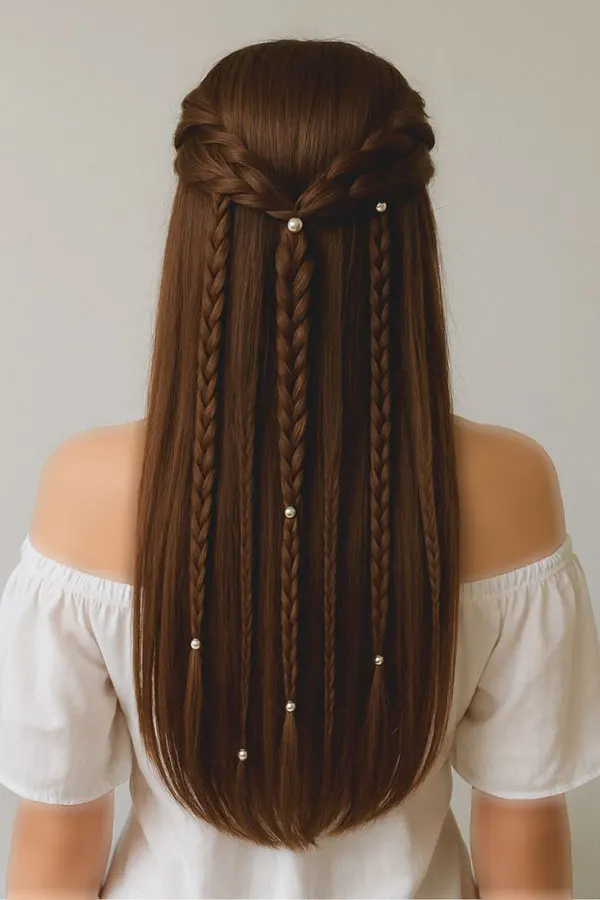 34 مدل بافت مو مجلسی باز؛ ترند امسال برای مهمونیهای لاکچری 😍 23 Open backed hair weave model 25