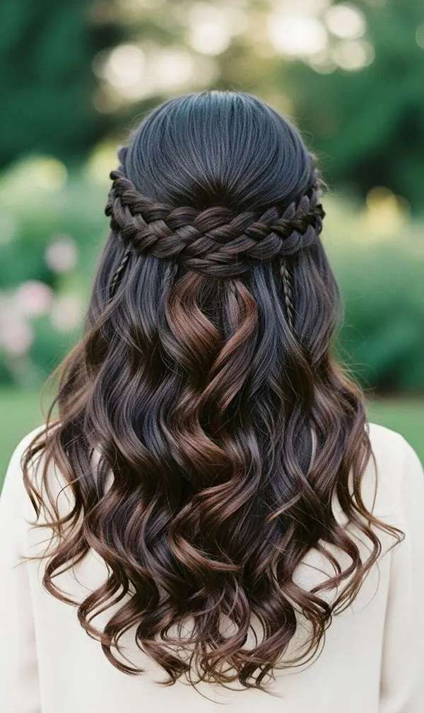 34 مدل بافت مو مجلسی باز؛ ترند امسال برای مهمونیهای لاکچری 😍 28 Open backed hair weave model 29