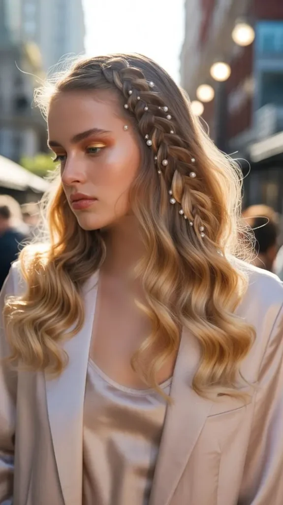34 مدل بافت مو مجلسی باز؛ ترند امسال برای مهمونیهای لاکچری 😍 7 Open backed hair weave model 5