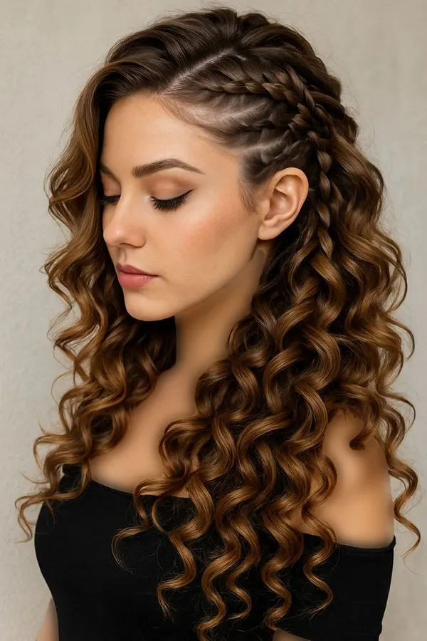 34 مدل بافت مو مجلسی باز؛ ترند امسال برای مهمونیهای لاکچری 😍 9 Open backed hair weave model 9