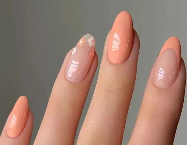 Peach nail model 1