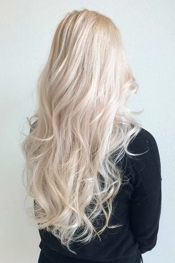 Pearl blonde hair color 1