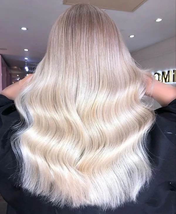 Pearl blonde hair color 11