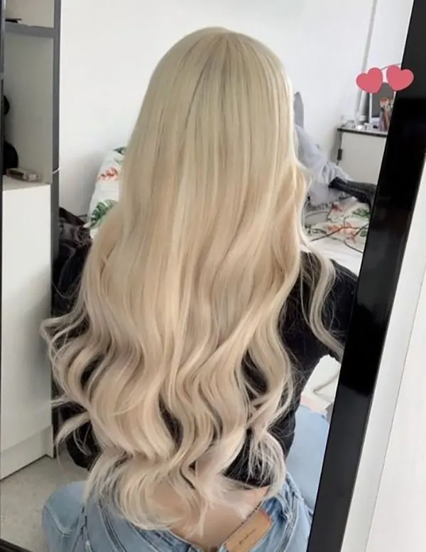 Pearl blonde hair color 14