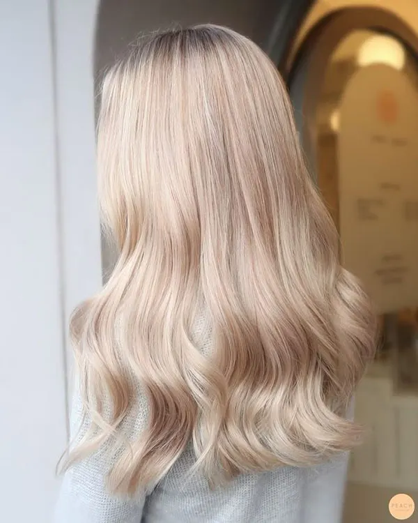 Pearl blonde hair color 2