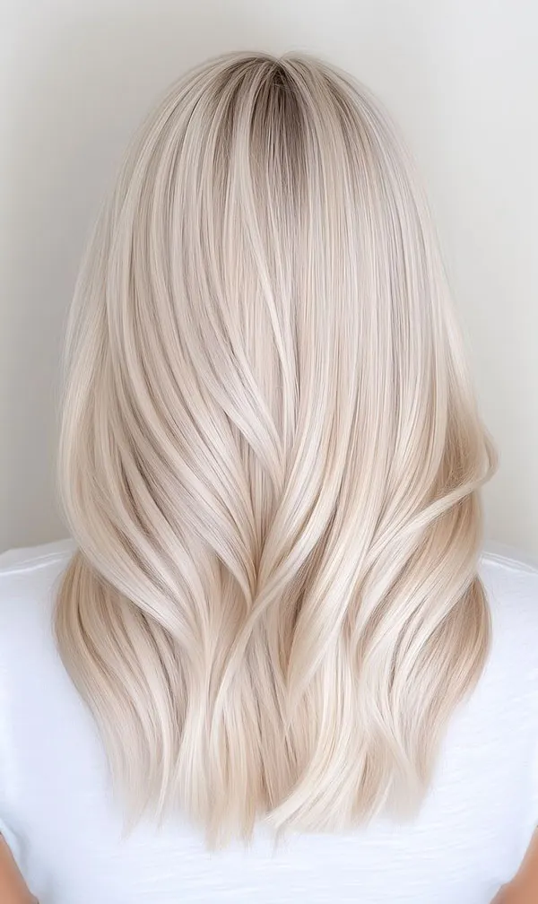 Pearl blonde hair color 27