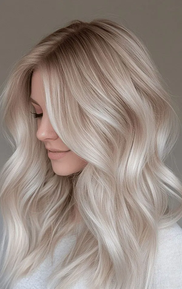 Pearl blonde hair color 7