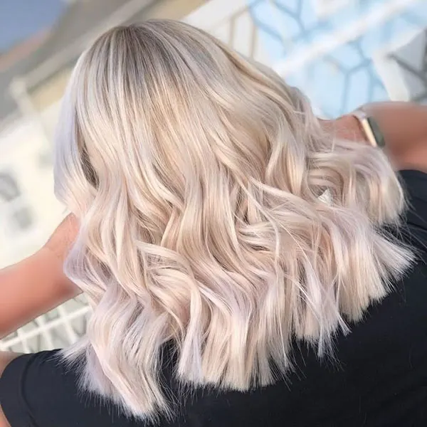 Pearl blonde hair color 9