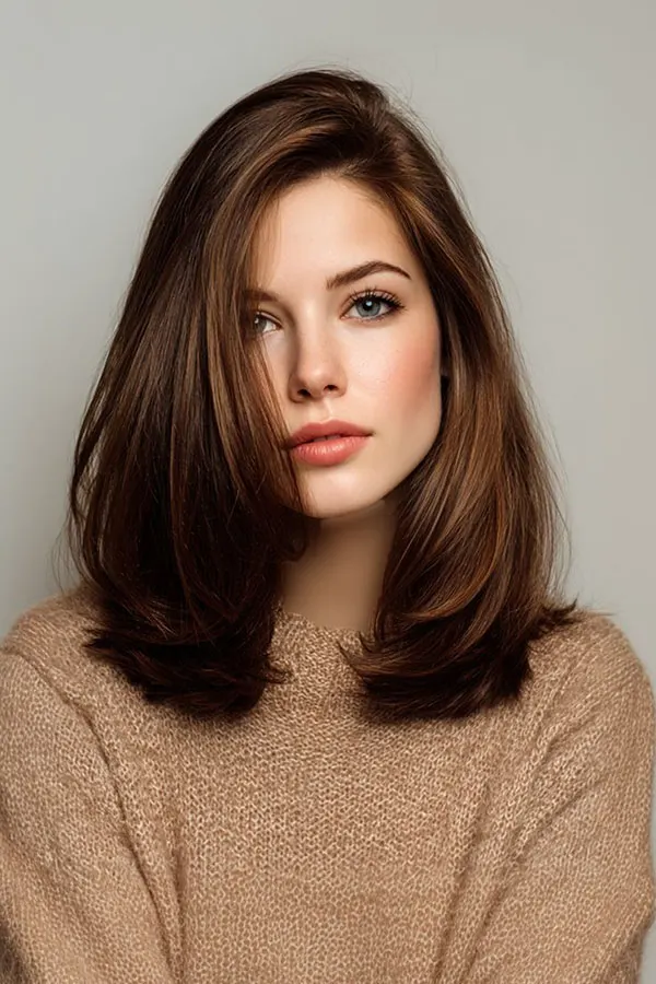 Short hairstyle for girls to the shoulders 12