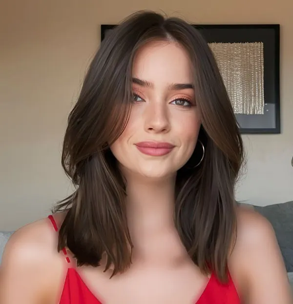 Short hairstyle for girls to the shoulders 19