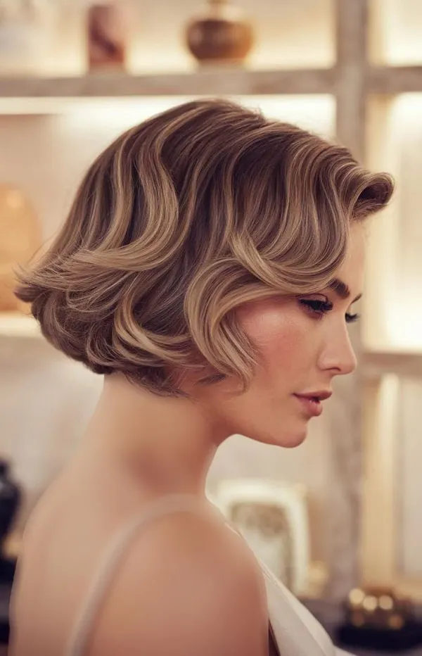 33 مدل مو کوتاه مجلسی زنانه شیک | ترند مهمونیهای 2026 9 Short party hairstyle for women 10