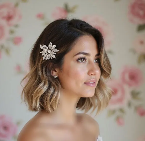 33 مدل مو کوتاه مجلسی زنانه شیک | ترند مهمونیهای 2026 19 Short party hairstyle for women 18