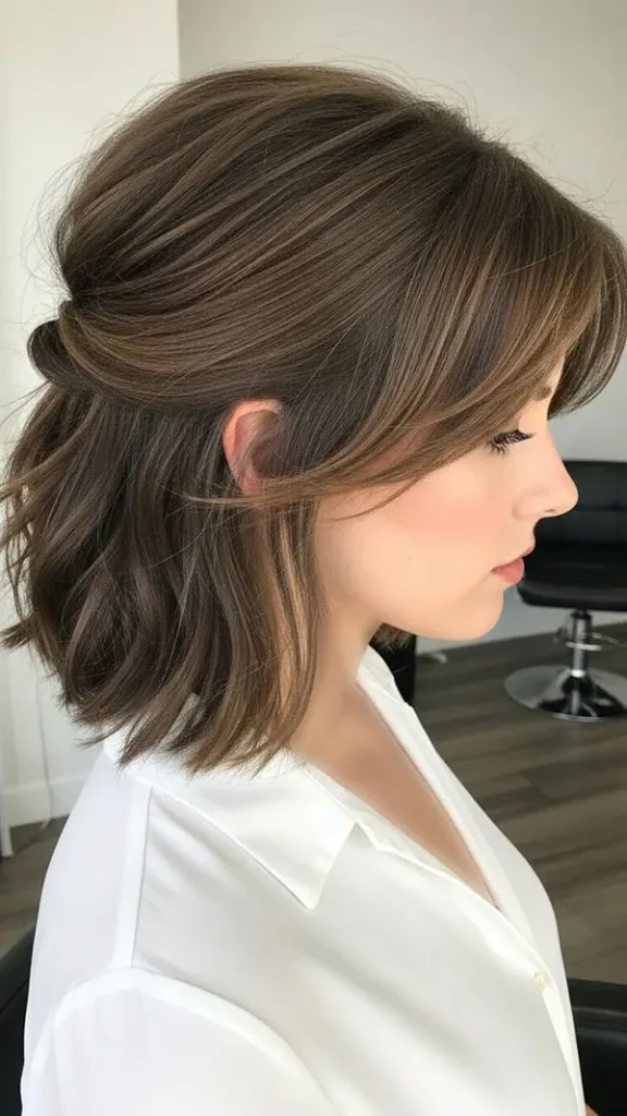 33 مدل مو کوتاه مجلسی زنانه شیک | ترند مهمونیهای 2026 7 Short party hairstyle for women 3