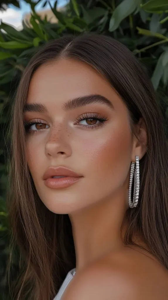 Simple and stylish makeup 11