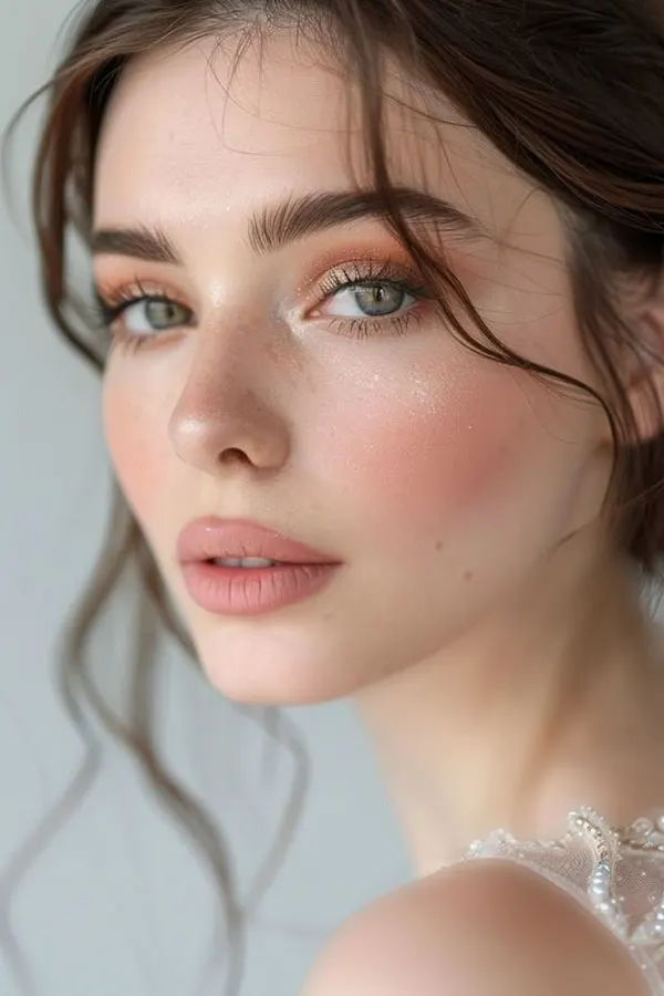 Simple and stylish makeup 20