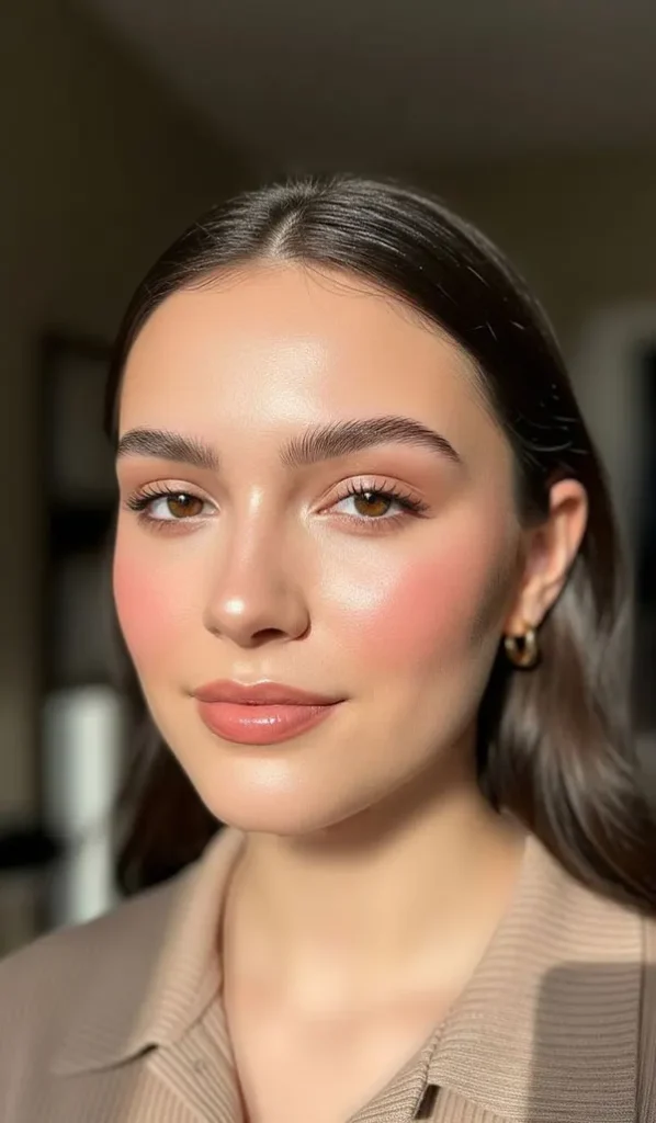 Simple and stylish makeup 4