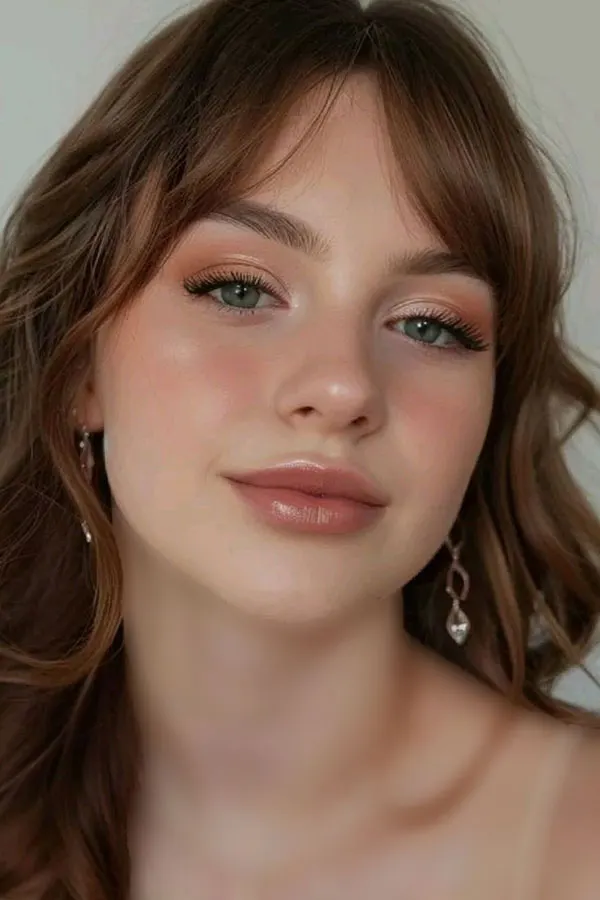 Simple and stylish makeup 6