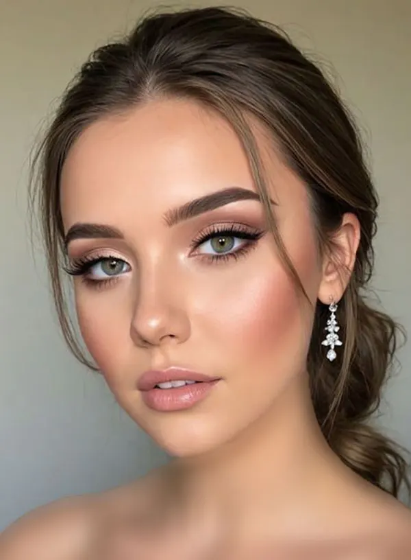 Simple and stylish makeup 8