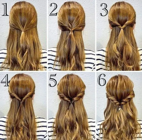 Simple hair weave tutorial 1