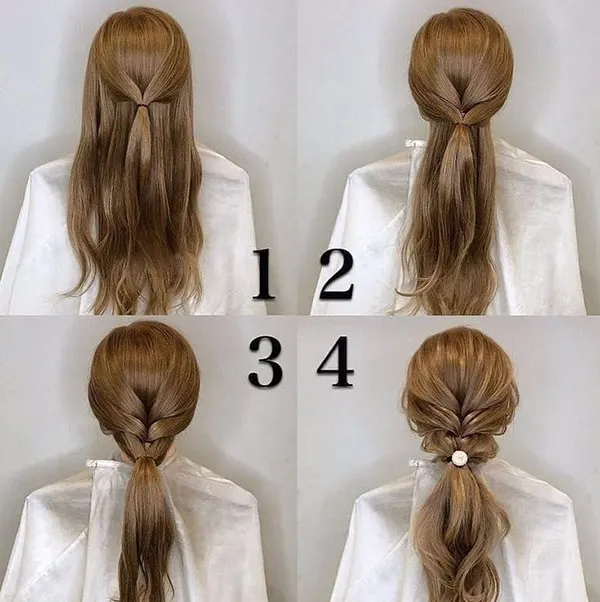 Simple hair weave tutorial 11