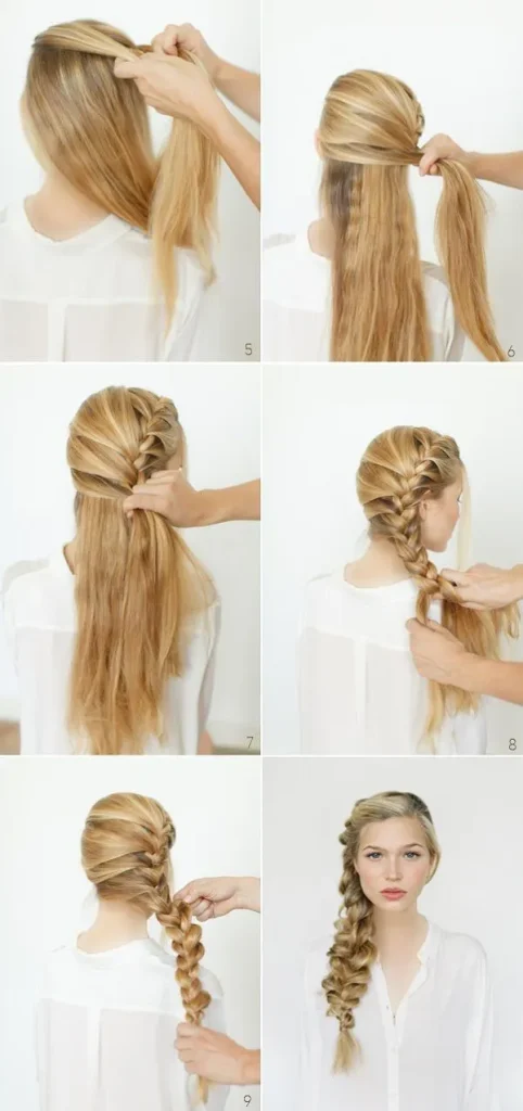 Simple hair weave tutorial 12