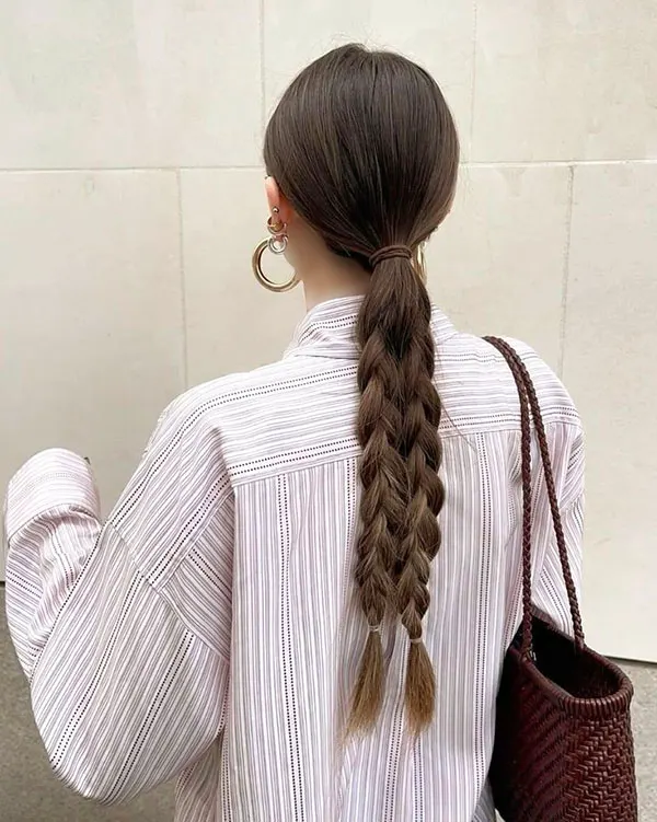 Simple hair weave tutorial 17