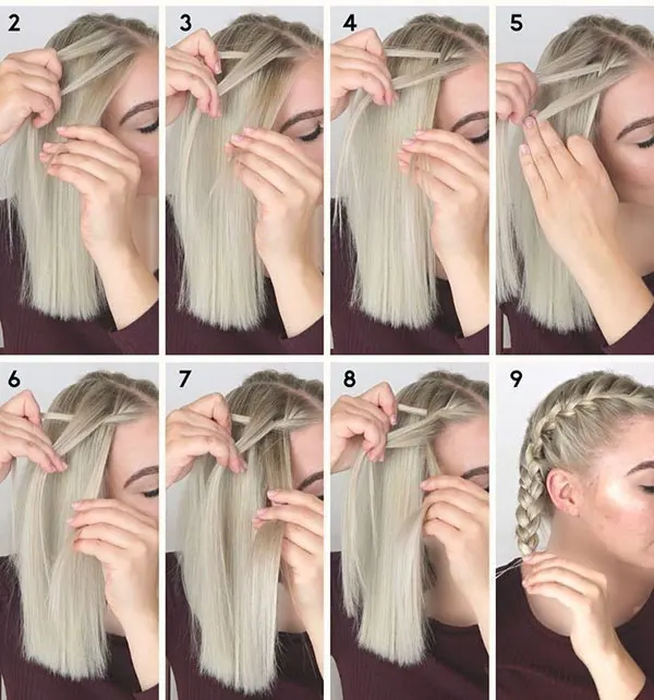 Simple hair weave tutorial 3